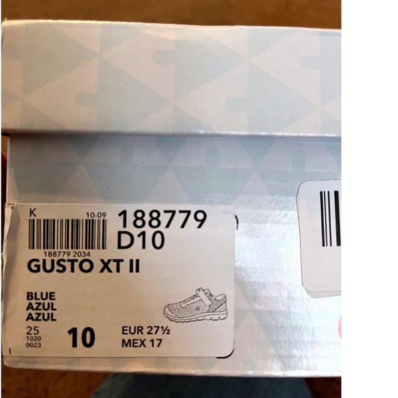 Airwalk Gusto XT II Kids Blue Athletic Hook and Loop Shoes Size 10 NWB - Picture 3 of 15